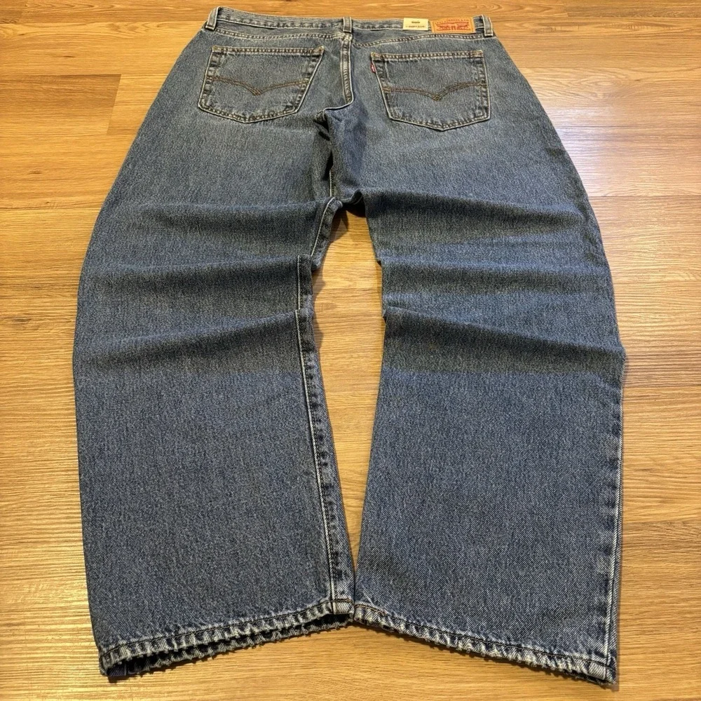 Levi's '94 Baggy Mid Rise Loose Hip and Thigh Straight Leg Blue Jeans 32x31 NWT‎